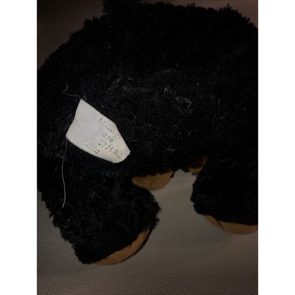 Great Smoky Mountain Plush Black Bear with Red Ribbon Stuffed Animal 10” - Picture 7 of 7
